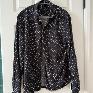 All Saints Heart Patterned Men's Shirt